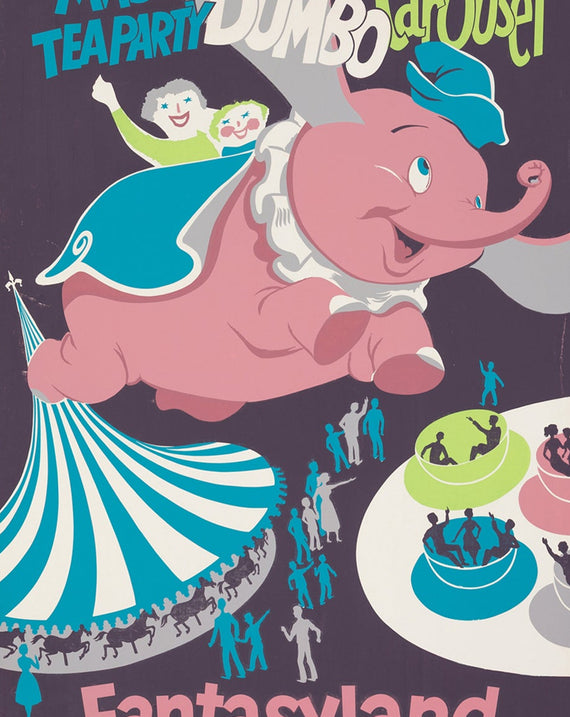 Disneyland - Mad Tea Party - Dumbo - Carousel - Fantasyland