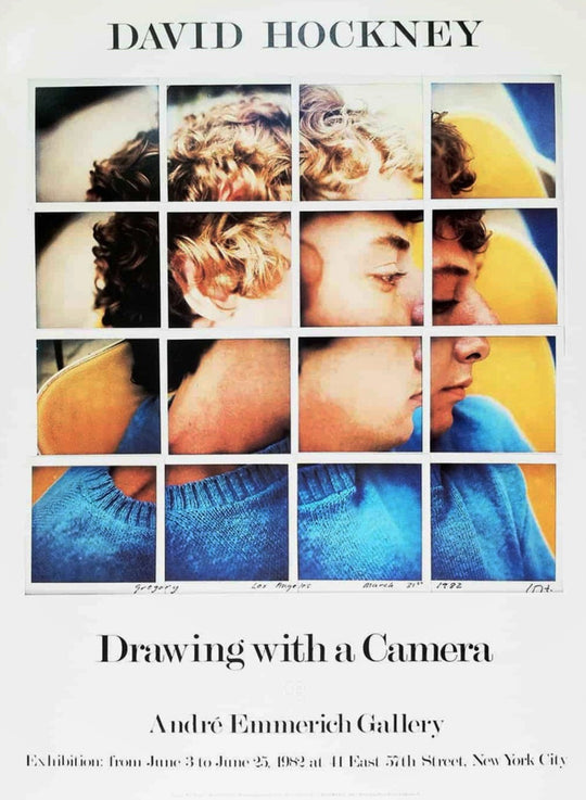 David Hockney - Drawing With a Camera - Andre Emmerich Gallery