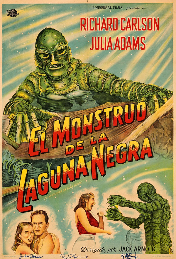 Creature From the Black Lagoon (Argentinian) - Hand Signed