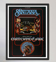 Load image into Gallery viewer, Santana and Earth, Wind &amp; Fire
