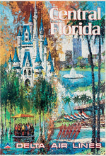 Load image into Gallery viewer, Central Florida Walt Disney World - Delta Air Lines