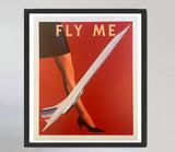 Load image into Gallery viewer, Air France Concorde - Fly Me - Razzia Poster