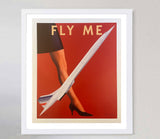 Load image into Gallery viewer, Air France Concorde - Fly Me - Razzia Poster