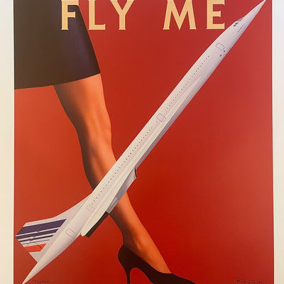 Air France Concorde - Fly Me - Razzia Poster