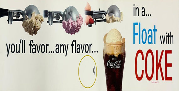 You'll Favor Any Flavor... In a Float with Coke - Coca-Cola