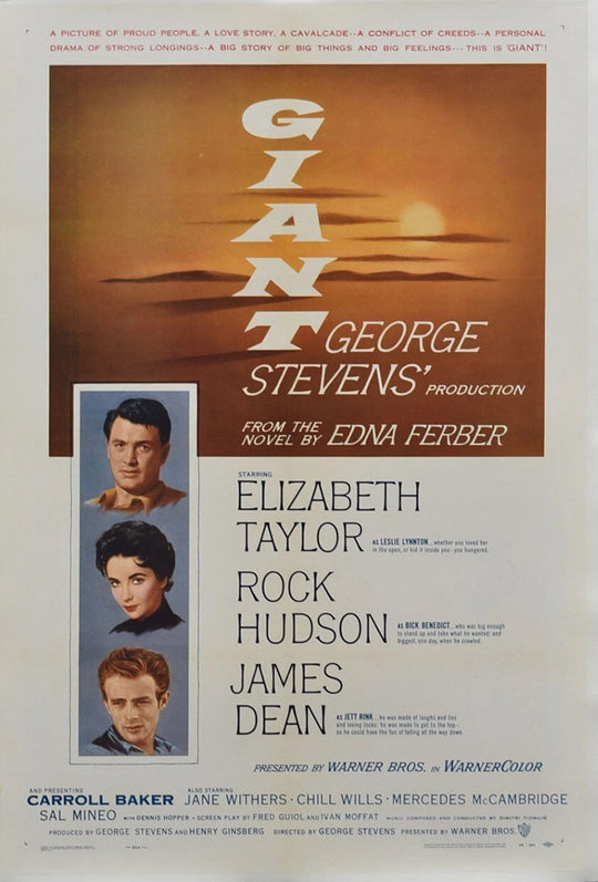 Giant George Stevens Poster