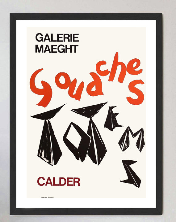 Alexander Calder - Goaches - Galerie Maeght
