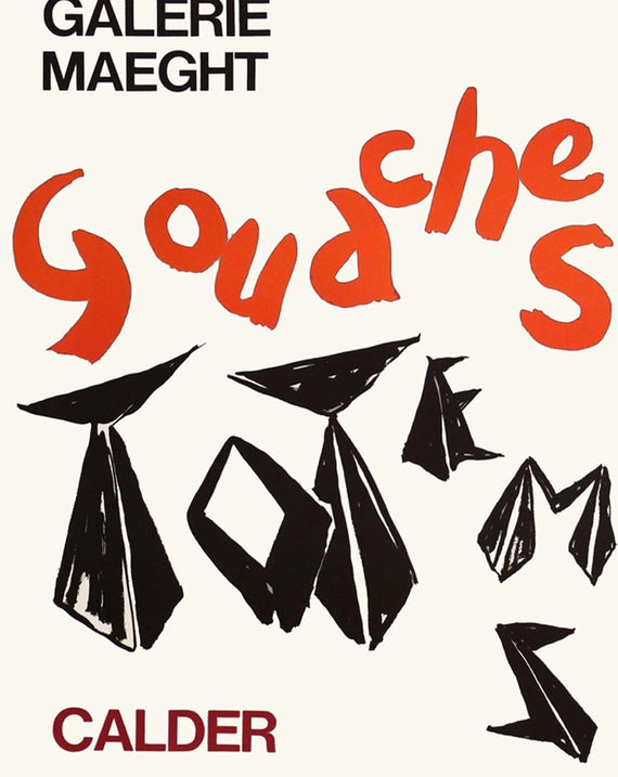 Alexander Calder - Goaches - Galerie Maeght