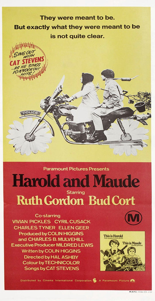 Harold and Maude vintage poster for sale