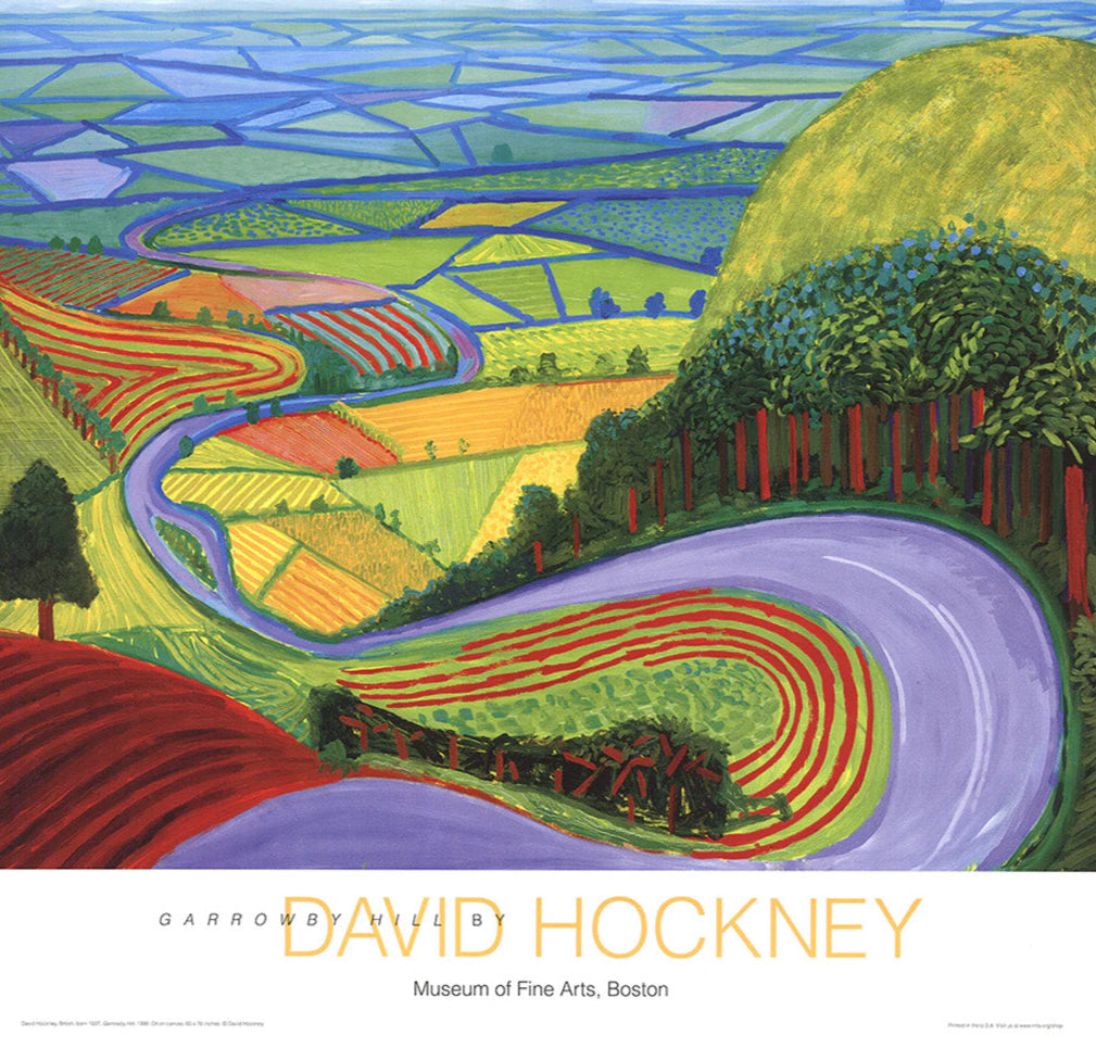 Shop David Hockney - Museum of Fine Arts Boston Original Vintage