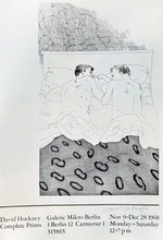 Load image into Gallery viewer, David Hockney - Two Boys Aged 23 Or 24 (Hand Signed)