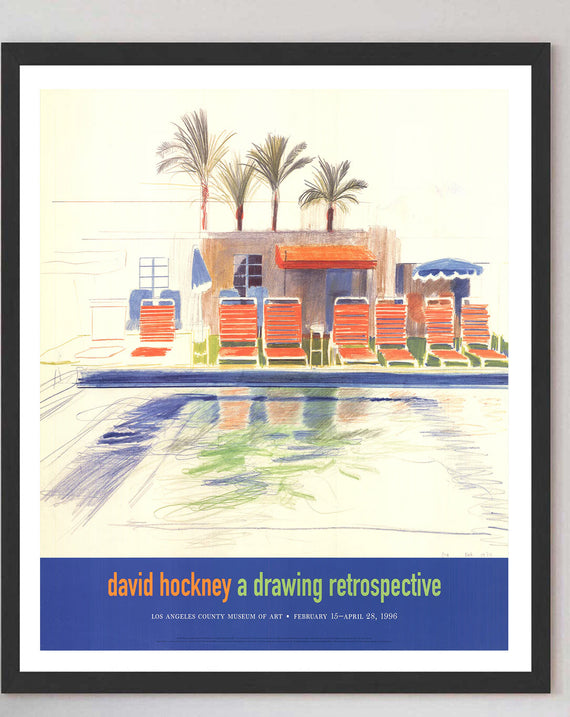 David Hockney - A Drawing Retrospective - LACMA