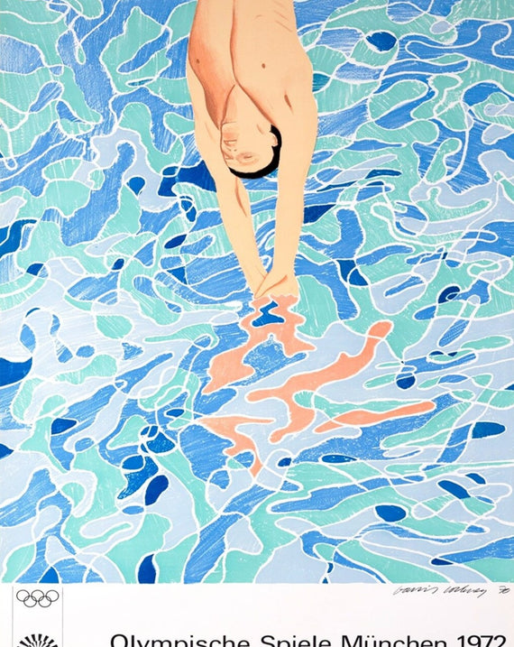 1972 Munich Olympic Games - David Hockney