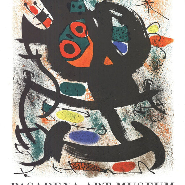 Joan Miro exhibition poster