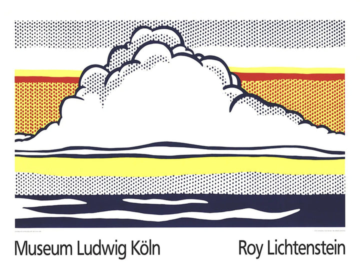 Roy Lichtenstein - Museum Ludwig Koln, original poster: 1989