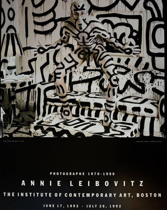 Annie Leibovitz - Keith Haring - Institute of Contemporary Art Boston