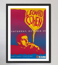 Load image into Gallery viewer, Leonard Cohen - The Fillmore