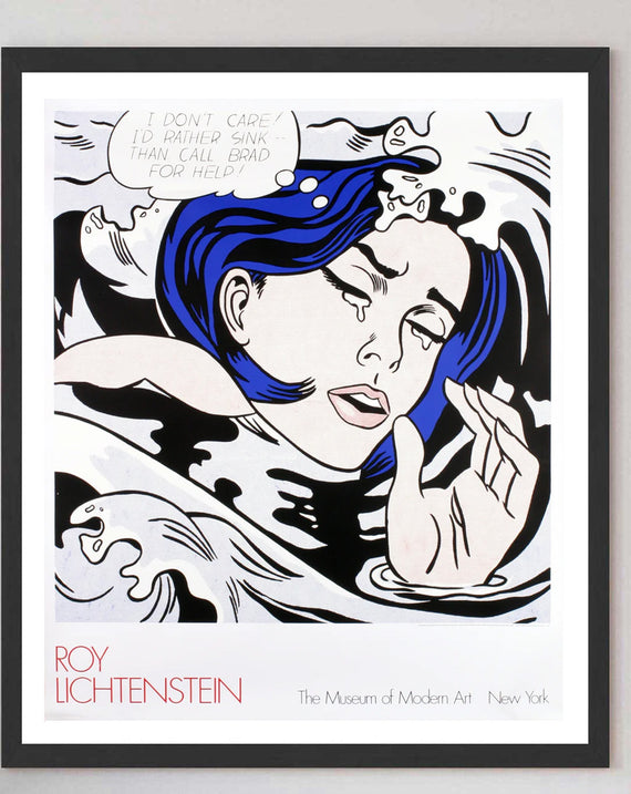 Roy Lichtenstein - Drowning Girl - Museum of Modern Art New York