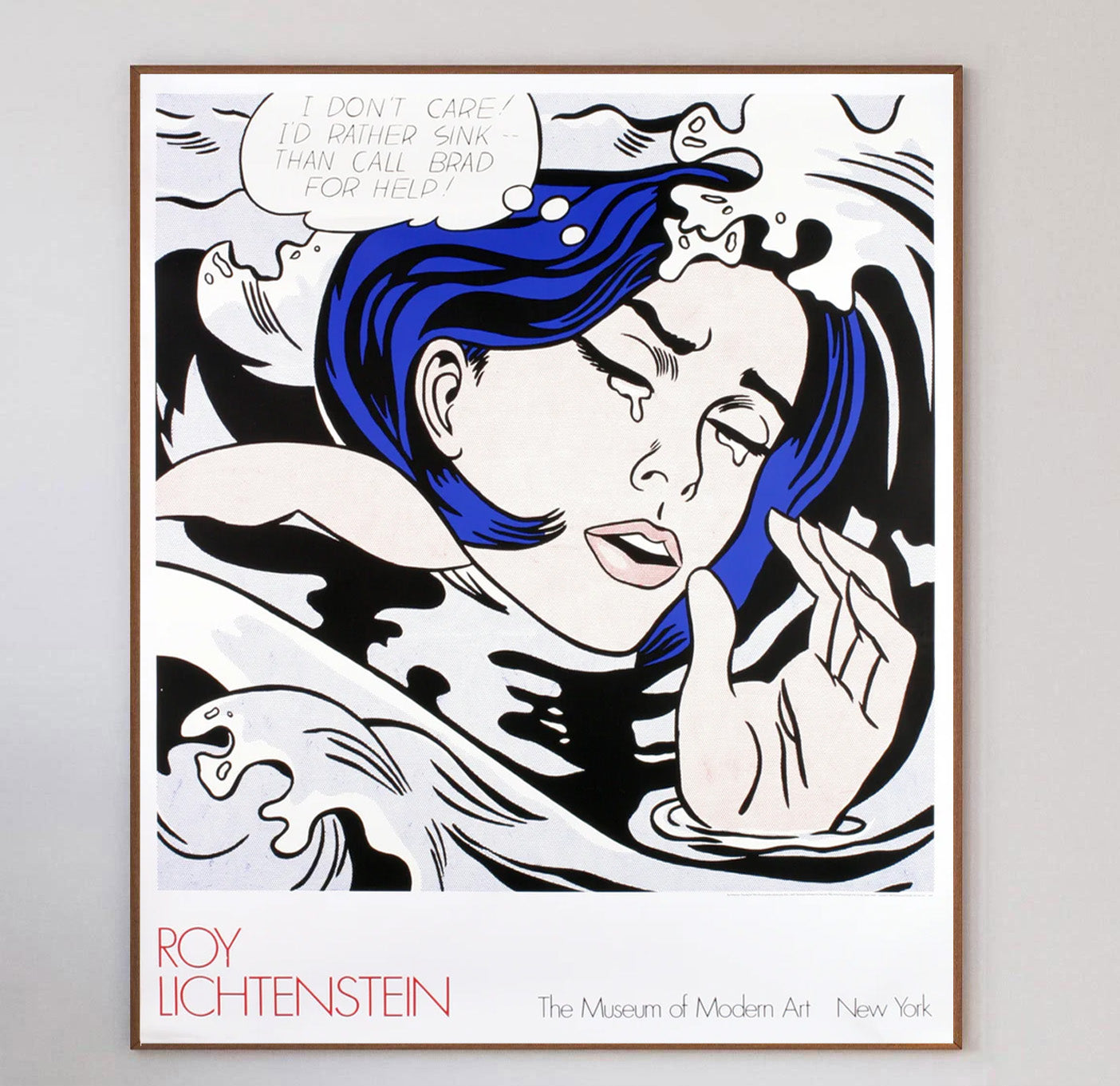 Roy Lichtenstein Drowning Girl Museum Of Modern Art New York roy-lichtenstein-drowning-girl-museum-of-modern-art-new-york
