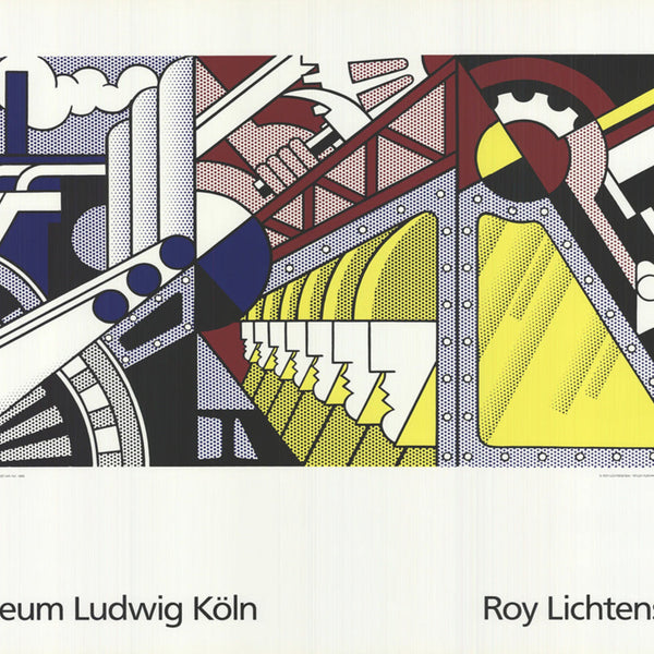 Roy Lichtenstein exhibition poster