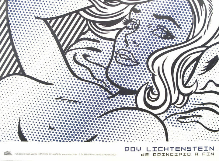 Roy Lichtenstein - Seductive Girl - Fundacion Juan March, original poster: 2007