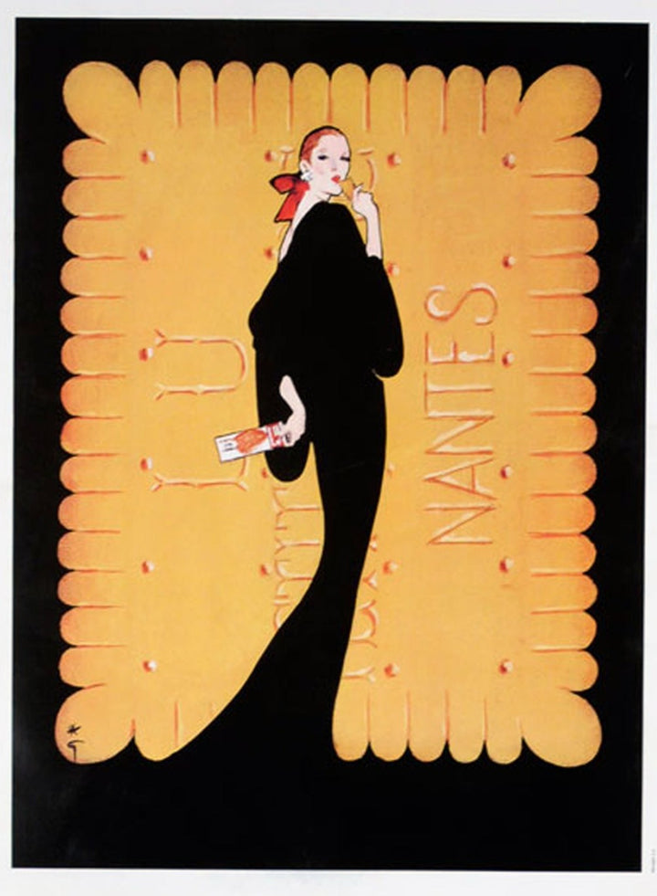 Lu Biscuits, original poster: 1970, French Petite, France