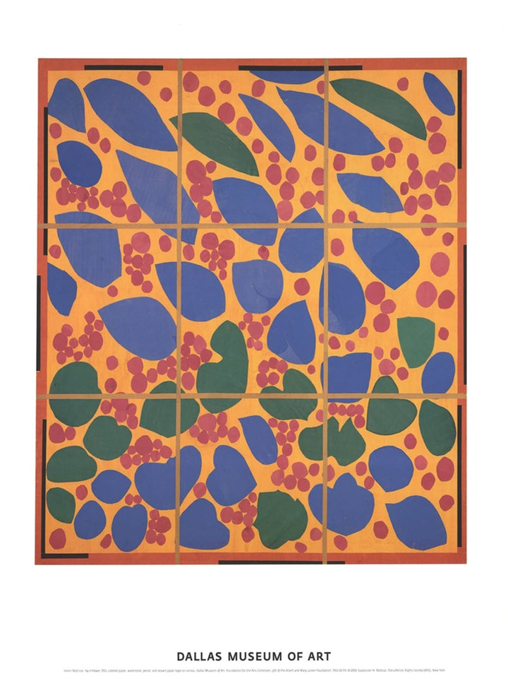 Henri Matisse - Dallas Museum of Art, original poster: 2006