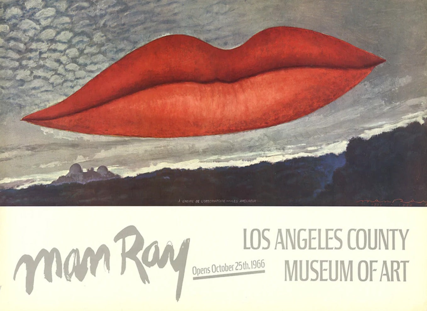 Shop Man Ray - Los Angeles County Museum of Art Original Poster