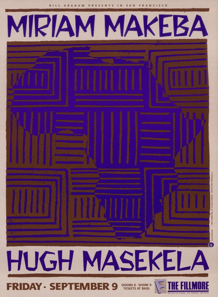 Miariam Makeba & Hugh Masekela - The Fillmore