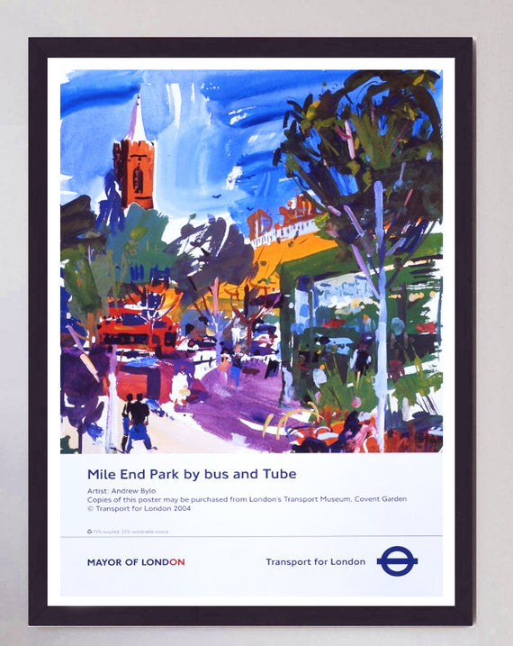 TFL - Mile End Park by Tube and Bus