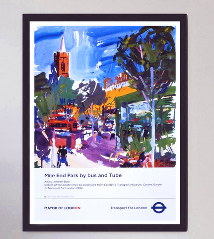 TFL - Mile End Park by Tube and Bus