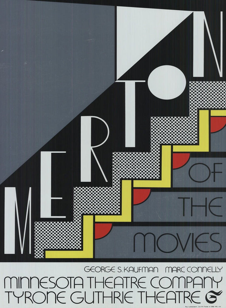 Roy Lichtenstein - Merton of the Movies, original poster: 1968