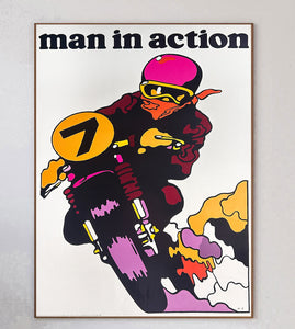 Man in Action - Motorcycle - Swierzy