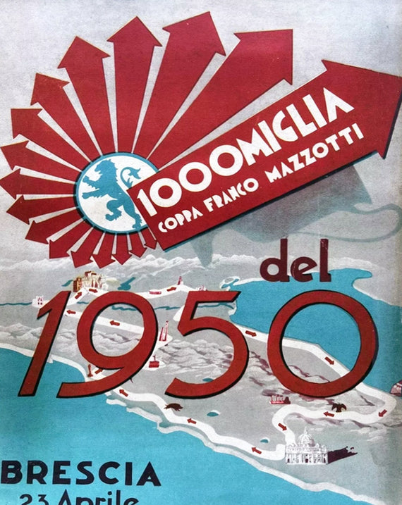 1950 Mille Miglia Race - Coppa Franco Mazzotti