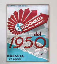 Load image into Gallery viewer, 1950 Mille Miglia Race - Coppa Franco Mazzotti