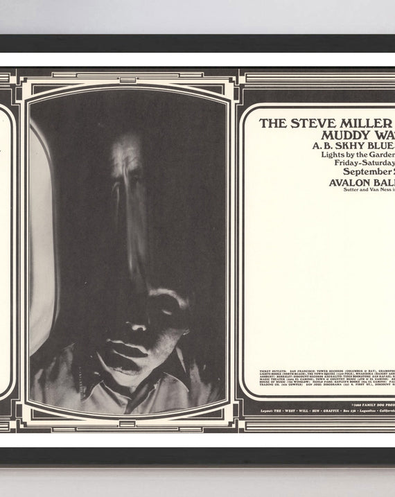Steve Miller Band & Muddy Waters - Avalon Ballroom