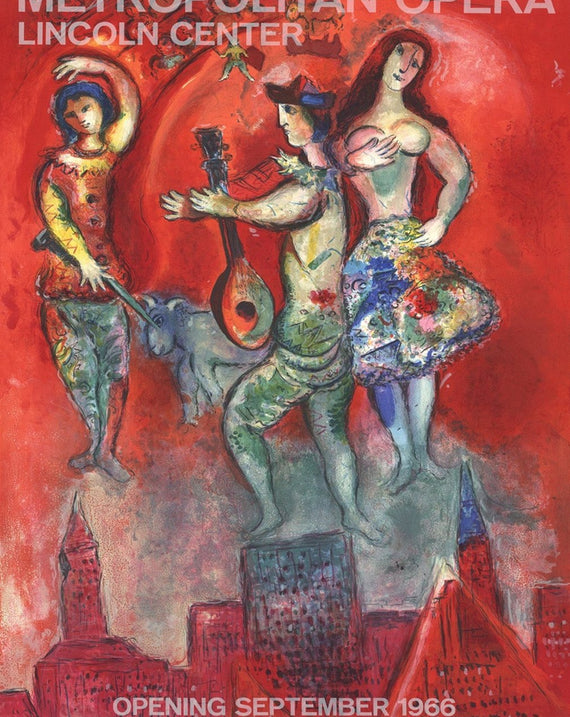 Marc Chagall - Metropolitan Opera - Lincoln Center