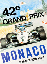 Load image into Gallery viewer, 1984 Monaco Grand Prix