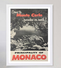 Load image into Gallery viewer, Come to Monte-Carlo - Paradise on Earth