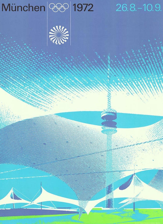 1972 Munich Olympic Games Stadium - Otl Aicher