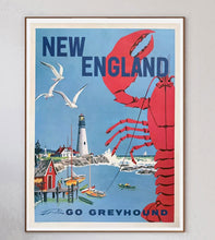 Load image into Gallery viewer, New England - Go Greyhound