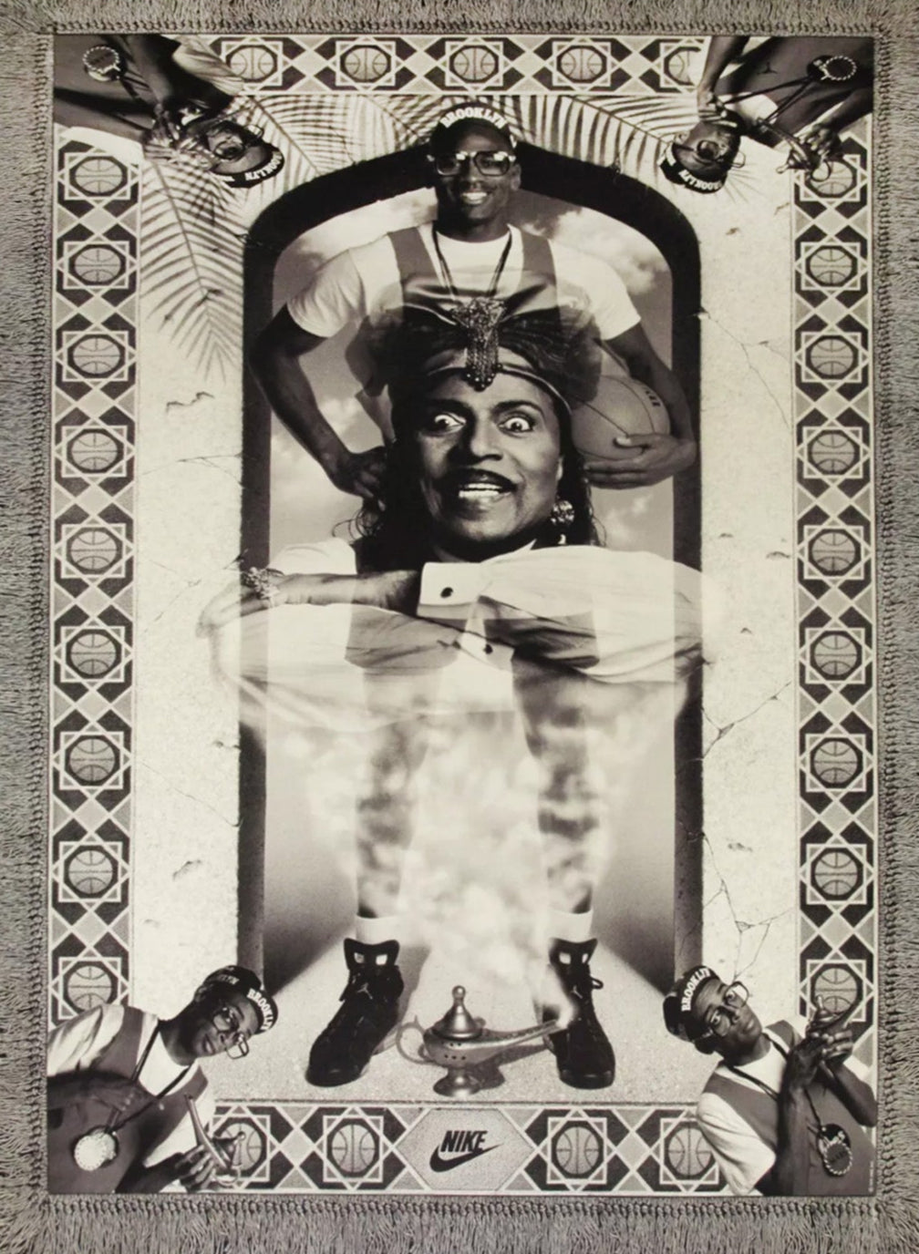 Shop Nike - Spike Lee and Michael Jordan Original Vintage Poster