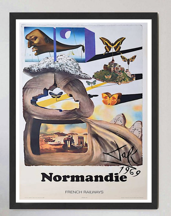 Normandie, French Railways - Salvador Dali