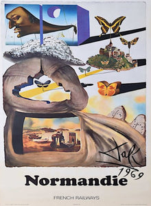 Normandie, French Railways - Salvador Dali