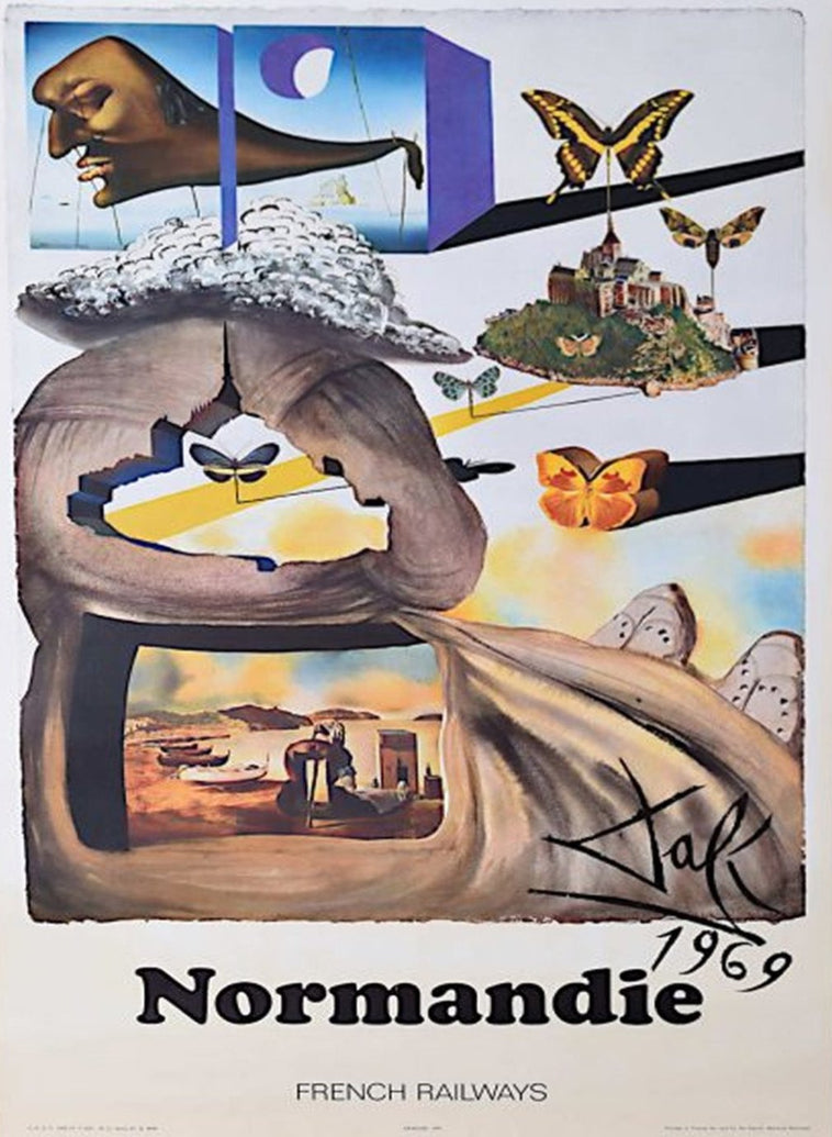 Normandie, French Railways - Salvador Dali