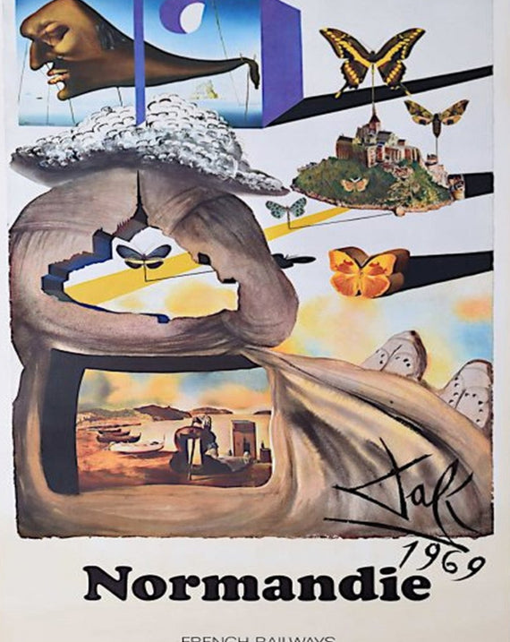 Normandie, French Railways - Salvador Dali