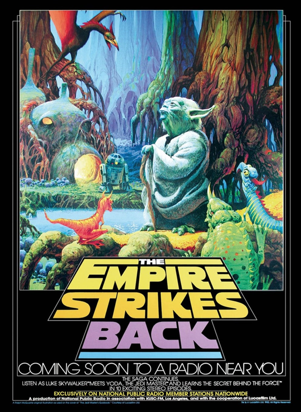 Star Wars The Empire Strikes Back NPR Original Poster - Original