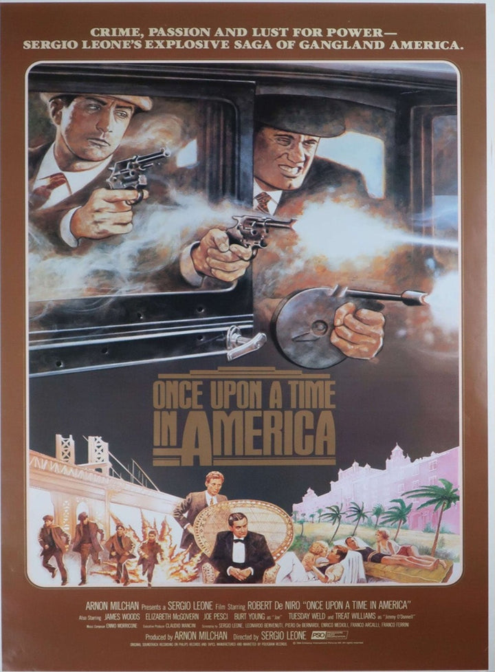 Once Upon a Time in America, original poster: 1984, US One-Sheet, United States