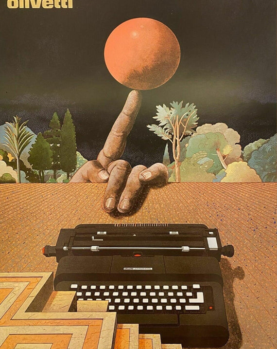 Milton Glaser - Olivetti Typewriter