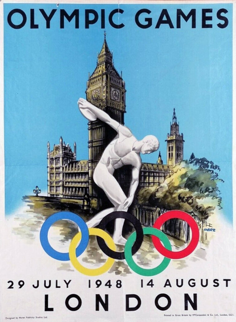 1948 London Olympic Games - Walter Herz